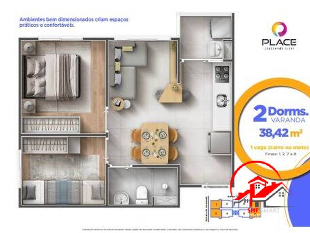 Apartamento para Venda em Carapicuíba - 3