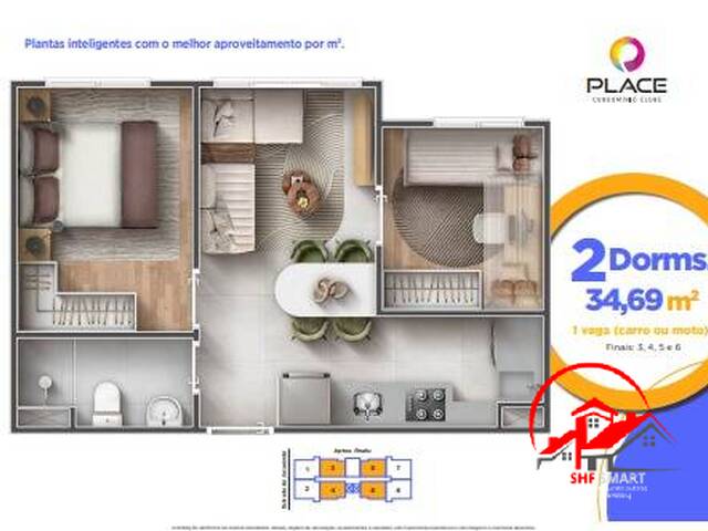 Apartamento para Venda em Carapicuíba - 2