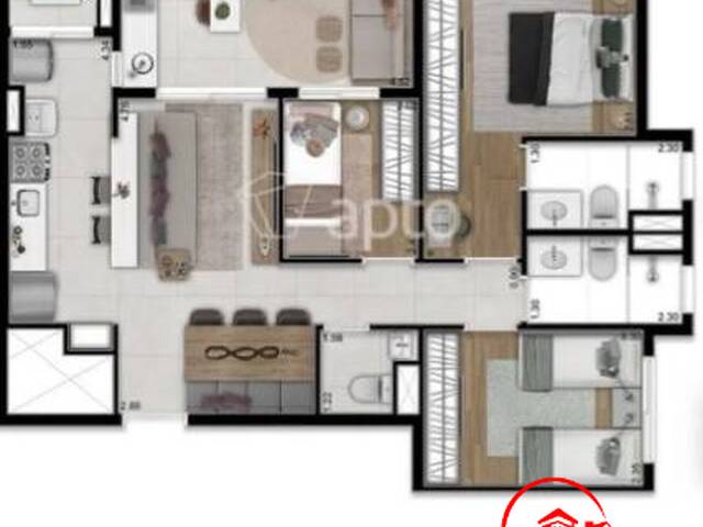 Apartamento para Venda em Osasco - 4